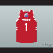 Load image into Gallery viewer, P Diddy 1 Stripes Basketball Jersey Rock N&#39; Jock All Star Jam 2002