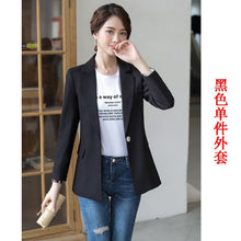 Load image into Gallery viewer, Stylish high quality checked women&#39;s blazer Feminine new jacket in spring and autumn 2020 Professional ladies small suit