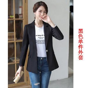 Stylish high quality checked women's blazer Feminine new jacket in spring and autumn 2020 Professional ladies small suit