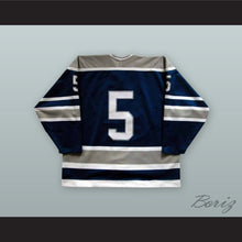 Load image into Gallery viewer, Sudbury Wolves Navy Blue Hockey Jersey