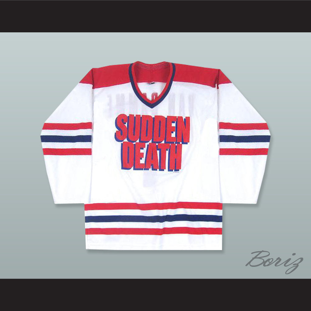 Jean-Claude Van Damme 1 Sudden Death Hockey Jersey