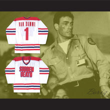 Load image into Gallery viewer, Jean-Claude Van Damme 1 Sudden Death Hockey Jersey