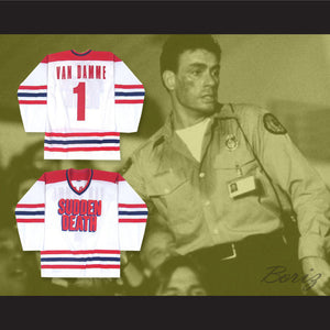 Jean-Claude Van Damme 1 Sudden Death Hockey Jersey