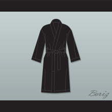 Load image into Gallery viewer, Sugar Ray Leonard Black Satin Full Boxing Robe