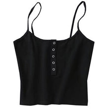 Load image into Gallery viewer, Summer 2019 Women Strap Crop Top Women Sexy Backless Leakage Navel Solid Camisole Sexy Tank Top Tube Top Breathable Crop tops
