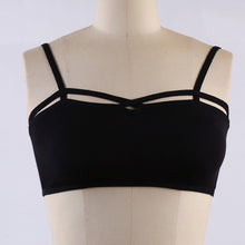 Load image into Gallery viewer, Summer Camis Women Sexy Modal Cotton Breast Cross Vest Tops Female Short Style Backless Tank Girls Brief Fashion Tanks Topen Kni