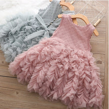 Load image into Gallery viewer, Summer Lace Children Clothing Princess Kids Dresses For Girls Causal Wear Unicorn Dress 3 8 Years Girls Dress Vestido Robe Fille