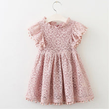 Load image into Gallery viewer, Summer Lace Children Clothing Princess Kids Dresses For Girls Causal Wear Unicorn Dress 3 8 Years Girls Dress Vestido Robe Fille
