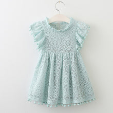 Load image into Gallery viewer, Summer Lace Children Clothing Princess Kids Dresses For Girls Causal Wear Unicorn Dress 3 8 Years Girls Dress Vestido Robe Fille