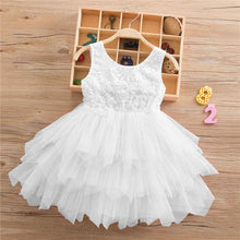 Load image into Gallery viewer, Summer Lace Children Clothing Princess Kids Dresses For Girls Causal Wear Unicorn Dress 3 8 Years Girls Dress Vestido Robe Fille