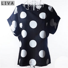 Load image into Gallery viewer, Summer Vintage Wheels Blusas Femininas Womens O-Neck Front Up Short Sleeve Blouse Sexy Multicolor Chiffon Shirt Tops Big Size
