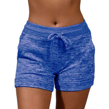 Load image into Gallery viewer, Summer Women  Fast Drying Drawstring Shorts Workout Fitness Running Sport Female Shorts Cotton High Waist Gym Cycling Shorts