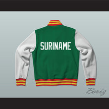 Load image into Gallery viewer, Suriname Varsity Letterman Jacket-Style Sweatshirt