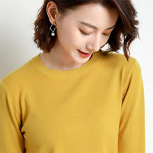Load image into Gallery viewer, Surmiitro 15 Colors Casual Knitted Autumn Winter Sweater Women 2019 Fashion Korean Ladies Solid Tricot Jumper Pullover Female