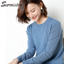 Load image into Gallery viewer, Surmiitro 15 Colors Casual Knitted Autumn Winter Sweater Women 2019 Fashion Korean Ladies Solid Tricot Jumper Pullover Female