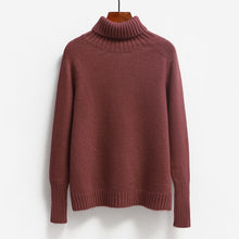 Load image into Gallery viewer, Surmiitro Autumn Winter Sweater Women Turtleneck 2020 Long Sleeve Tricot Sweaters And Pullovers Female Knitted Cashmere Jumper