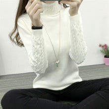 Load image into Gallery viewer, Surmiitro Knitted Winter Sweater Women Turtleneck 2019 Fashion Korean Long Sleeve Cashmere Jumper Tricot Pullover Female