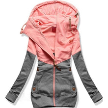 Load image into Gallery viewer, Surmiitro Spring Women Jacket 2020 Autumn Winter Oversized Hooded Sweatshirt Zipper Hoodies Plus Size Coat Female Sweat Femme