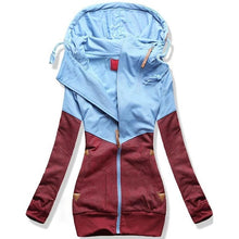 Load image into Gallery viewer, Surmiitro Spring Women Jacket 2020 Autumn Winter Oversized Hooded Sweatshirt Zipper Hoodies Plus Size Coat Female Sweat Femme