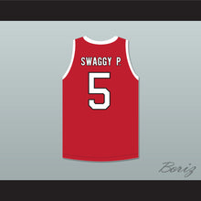 Load image into Gallery viewer, Swaggy P. 5 ACE Family Charity Red Basketball Jersey