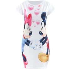 Load image into Gallery viewer, Sweet Cute Kawaii Cartoon Dresses Women Sexy Slim Bodycon Party Dress Female Casual Camo Print Mini Summer Dress Vestidos Femme