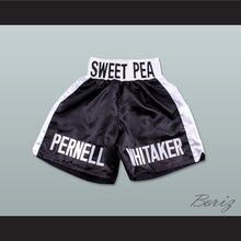 Load image into Gallery viewer, Pernell &#39;Sweet Pea&#39; Whitaker Black Boxing Shorts