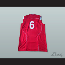 Load image into Gallery viewer, Switzerland Helvetia 6 National Team Red Basketball Jersey
