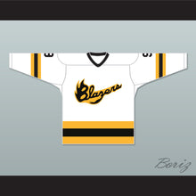 Load image into Gallery viewer, EHL Syracuse Blazers 9 White Hockey Jersey