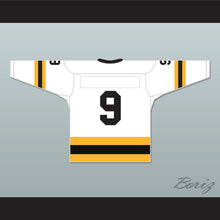 Load image into Gallery viewer, EHL Syracuse Blazers 9 White Hockey Jersey