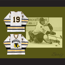 Load image into Gallery viewer, T.J. Oshie 19 Warroad Warriors High School White Hockey Jersey 1