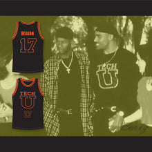 Load image into Gallery viewer, Rick Fox Chick Deagan 17 Tech U Away Basketball Jersey He Got Game