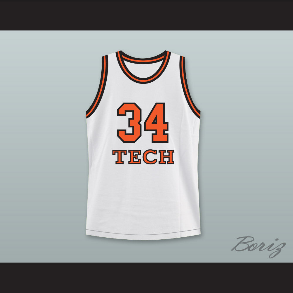 Jesus Shuttlesworth 34 Tech U Home Basketball Jersey He Got Game