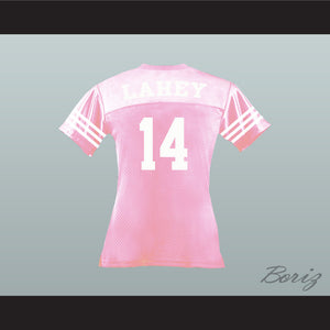 Isaac Lahey 14 Beacon Hills Cyclones Pink Lacrosse Jersey Teen Wolf