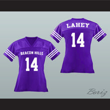Load image into Gallery viewer, Isaac Lahey 14 Beacon Hills Cyclones Purple Lacrosse Jersey Teen Wolf