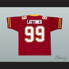 Load image into Gallery viewer, Steve Lattimer 99 ESU Timberwolves Football Jersey The Program