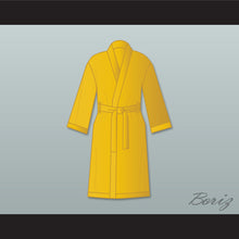 Load image into Gallery viewer, Thomas &#39;Hitman&#39; Hearns Gold Satin Full Boxing Robe