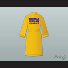 Load image into Gallery viewer, Thomas &#39;Hitman&#39; Hearns Gold Satin Full Boxing Robe