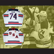Load image into Gallery viewer, T.J. Oshie 74 USA National Team Hockey Jersey 1960 Tribute Style