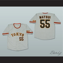 Load image into Gallery viewer, Hideki Matsui 55 Yomiuri Giants Gray Baseball Jersey