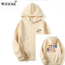 Load image into Gallery viewer, TRAVIS SCOTT ASTROWORLD WISH YOU WERE HERE HOODIES fashion letter ASTROWORLD HOODIE streetwear Man woman Pullover Sweatshirt