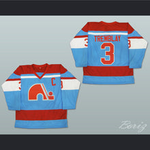 Load image into Gallery viewer, Jean-Claude Tremblay 3 Quebec Nordiques Hockey Jersey