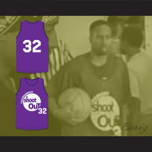 Load image into Gallery viewer, Purple Tournament Shoot Out Basketball Jersey Above The Rim