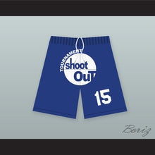 Load image into Gallery viewer, Thomas &#39;Shep&#39; Shepard 15 Tournament Shoot Out Bombers Basketball Shorts