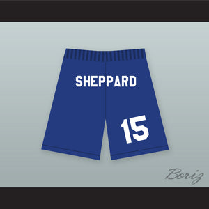 Thomas 'Shep' Shepard 15 Tournament Shoot Out Bombers Basketball Shorts