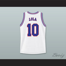 Load image into Gallery viewer, Lola Bunny 10 Tune Squad Basketball Jersey Space Jam