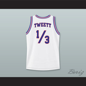 Tweety Bird 1/3 Tune Squad Basketball Jersey Space Jam