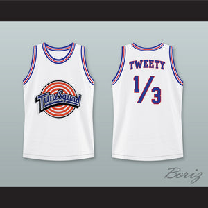 Tweety Bird 1/3 Tune Squad Basketball Jersey Space Jam