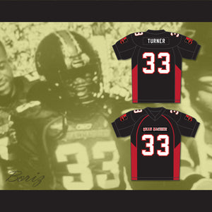 33 Turner Mean Machine Convicts Football Jersey Includes Patches