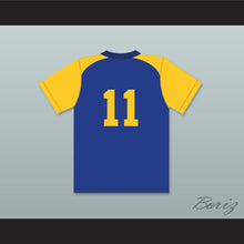 Load image into Gallery viewer, Andrea Framm 11 Fernfield Timberwolves Baseball Jersey
