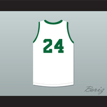 Load image into Gallery viewer, Tacko Fall 24 Jamie&#39;s House Charter School Jaguars White Basketball Jersey